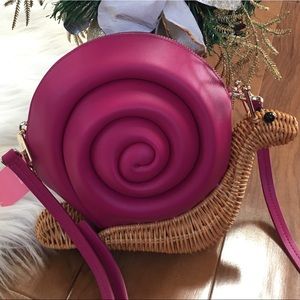Kate spade Scarlett Snail Wicker crossbody